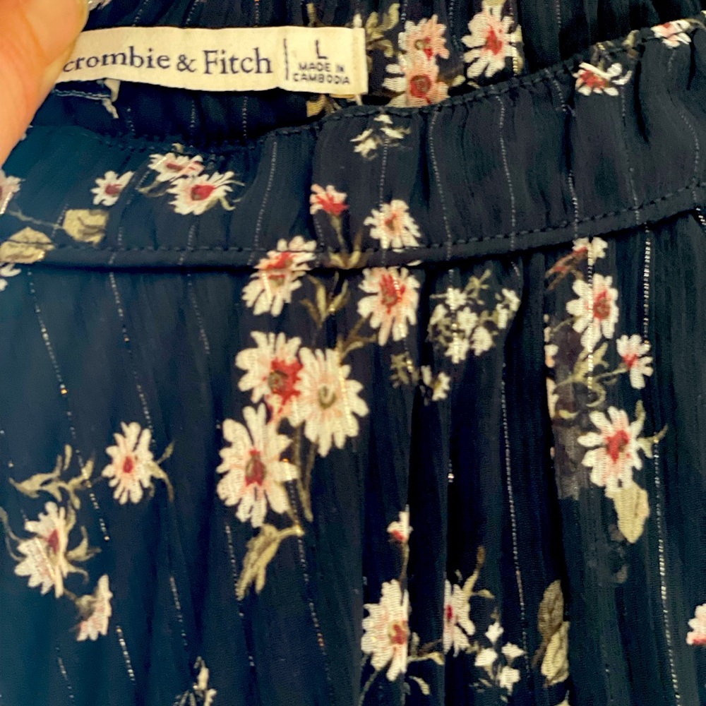 Abercrombie and fitch floral skirt